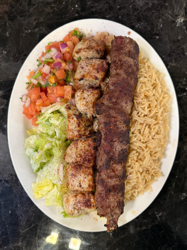BBQ Beef Kabab + (Rice & Salaad) - Image 4